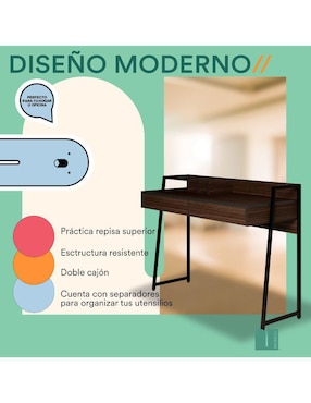 Escritorio Maliketh Mubson de MDF