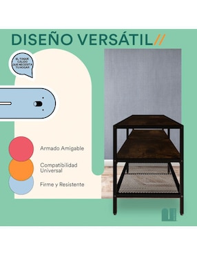 Mueble de tv Zakim Mubson de MDF