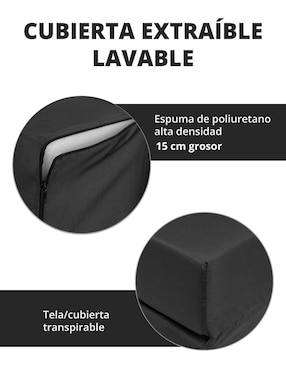 Sofá cama Onof de tela