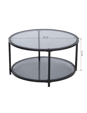 Mesa de centro armable Home Make de vidrio