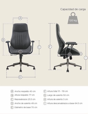 Silla escritorio Alpha X-Pross