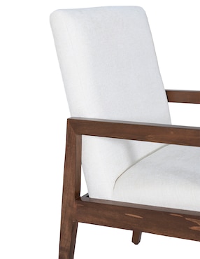 Silla London Del Toro de madera nogal