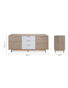 Credenza Tramonti Mundo In de melamina