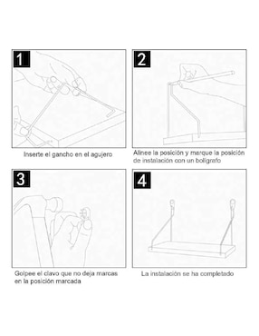 Repisa Lab.G de MDF