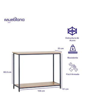 Mueble de tv Cartagena Mueblana de melamina