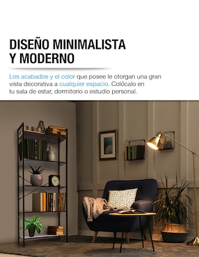Librero Casa Litus de madera