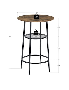 Mesa bar Luka Home Make