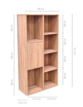 Librero Minimalista Top Living de madera