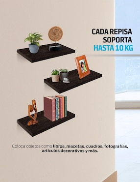 Set de repisas Redlemon de MDF