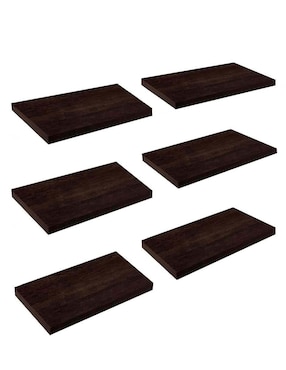 Set Repisa Redlemon De MDF Y Madera