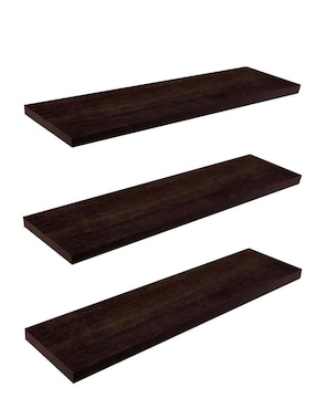 Set Repisas Redlemon De MDF Y Madera