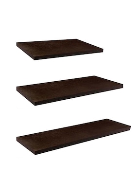 Set Repisas Redlemon De MDF Y Madera