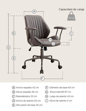 Silla escritorio Omega Executive X-Pross
