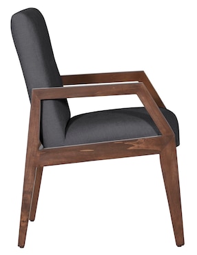 Silla London Del Toro de madera nogal