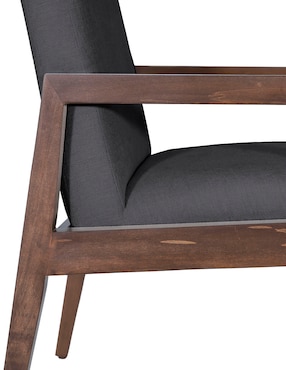 Silla London Del Toro de madera nogal