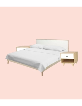 Cama Castella Mundo In de madera king size