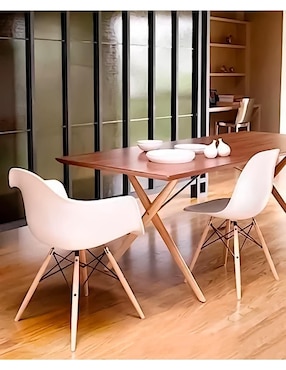 Silla 2 piezas Eames Elly-Decor de plástico