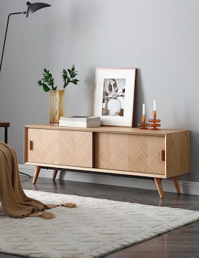 Mueble de tv Eros Haus de madera acacia