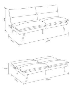 Sofá cama armable Element Easy Living