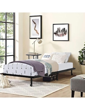 Base para cama armable Home Make de metal individual