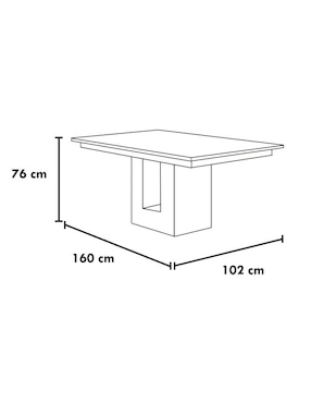 Antecomedor Nimarc Kessa para 6 personas