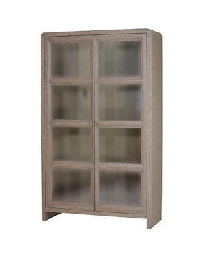 Vitrina Sante Madecor de madera encino