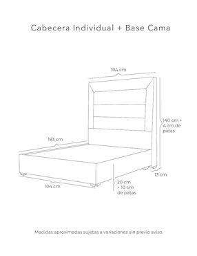 Cama Blend Belt Dicasa de madera pino
