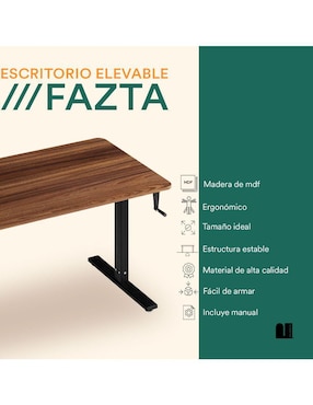 Escritorio Fazta Mubson de MDF