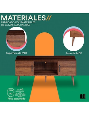 Mueble de tv Marena Mubson de MDF