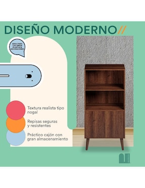 Librero Lugo Mubson de MDF