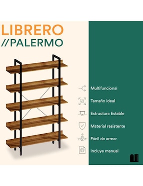 Librero Palermo Mubson de MDF