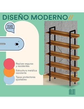 Librero Palermo Mubson de MDF