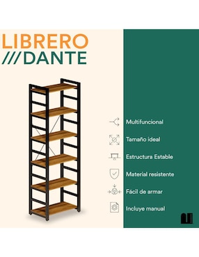 Librero Dante Mubson de MDF