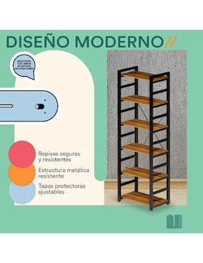 Librero Dante Mubson de MDF