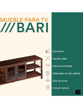 Mueble de tv Bari Mubson de MDF
