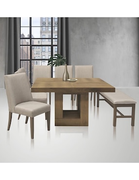 Antecomedor Alaska Kessa para 8 personas