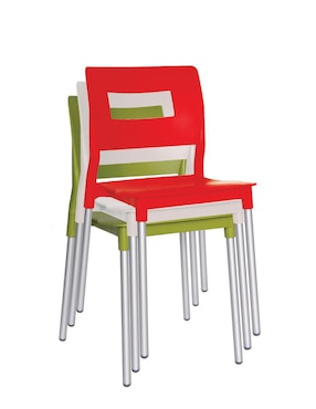 Silla Offiho de plástico
