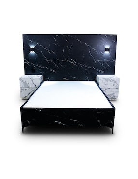 Set Recámara Vaniglam Marquina De Mdf