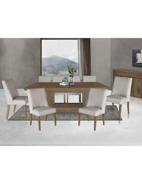 Antecomedor Alaska Kessa para 8 personas