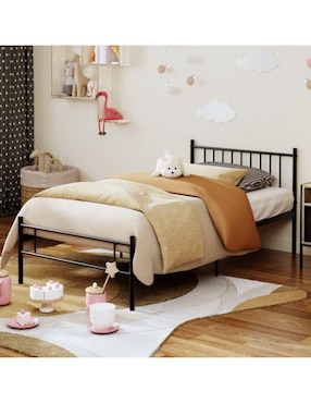 Base para cama armable Kessie Home Make de metal individual