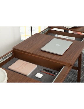 Escritorio Espresso Dixy de madera