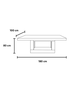 Antecomedor Alaska Kessa para 6 personas
