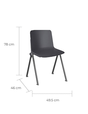 Silla Offiho de acero