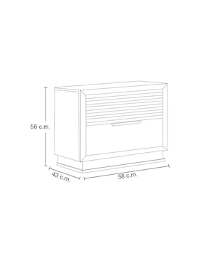Buro Furniture Of America de madera