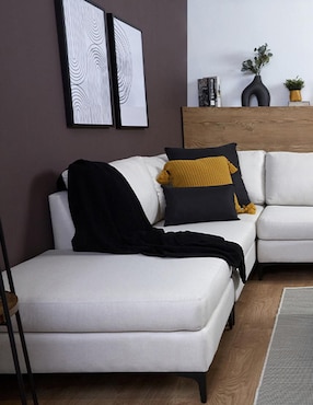 Chaise lounge izquierdo Kama Kessa de poliéster
