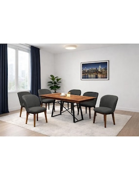 Antecomedor Arabia Kessa para 6 personas
