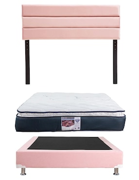 Set Recámara Dicasa Rogga de madera pino