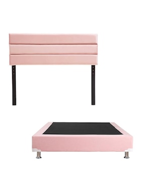 Set Recámara Dicasa Rogga de madera pino