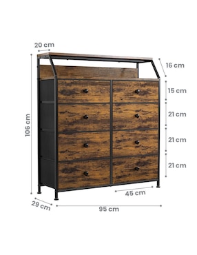 Cajonera Fabato de madera