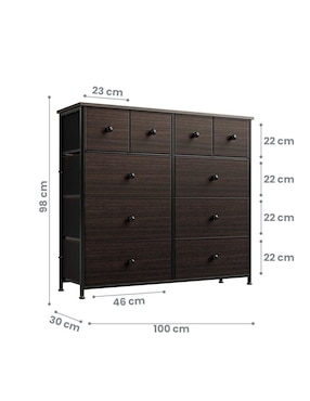 Cómoda Fabato de madera